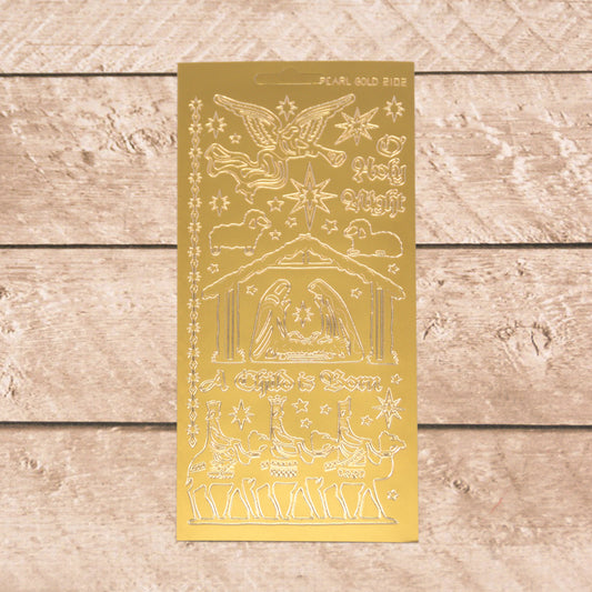 Nativity, gold