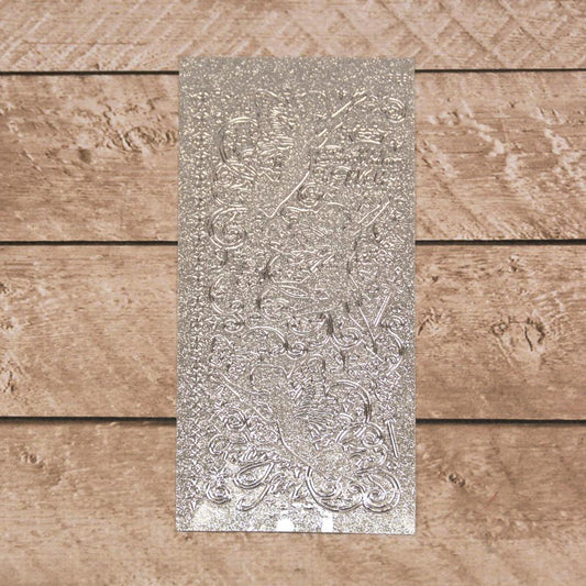 Fairies, glitter silver / silver