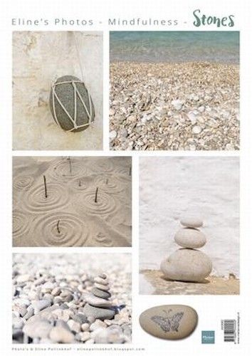 Marianne Design - Topper Sheet, Eline's Photos Mindfulness-Stones