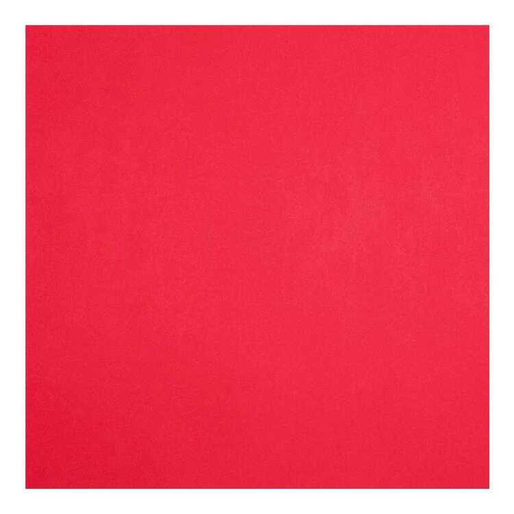 Bazzill 12 x 12 card - Tomato Red