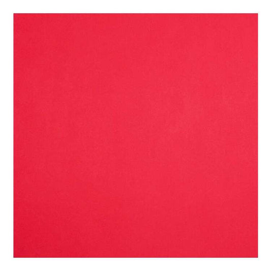 Bazzill 12 x 12 card - Tomato Red