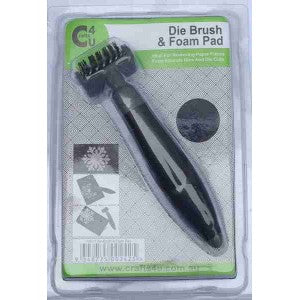 Die Brush and Foam Pad