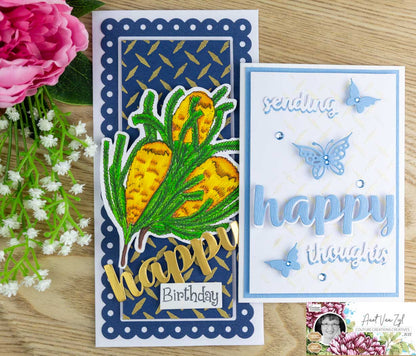 Couture Creations / Stamp & Colour Outline Stamps