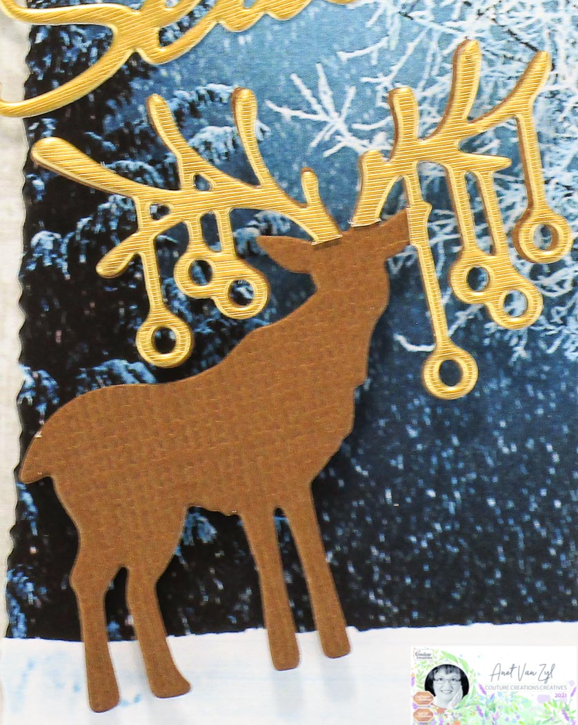 Couture Creations / Mini Die - Deck the Halls / Reindeer Baubles