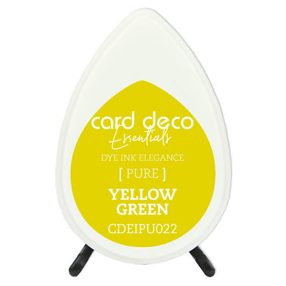 Card Deco Essentials Dye Ink Yellow Green