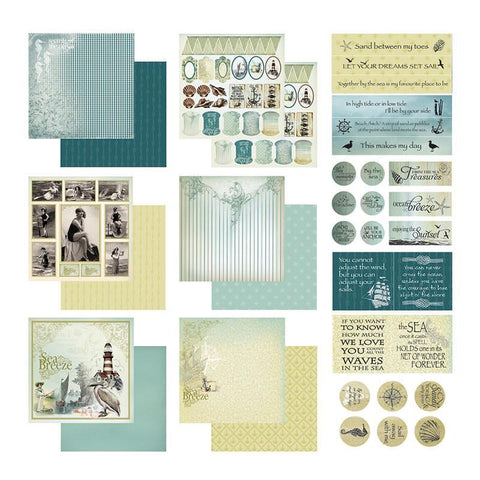 12 x 12 / Sea Breeze Collection Pack