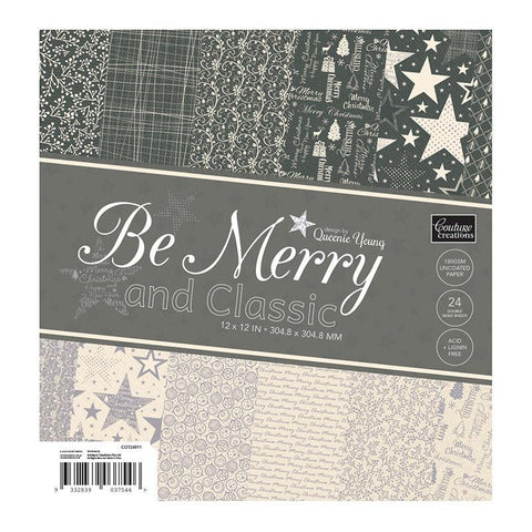 Paper Pack 12 x 12 - Be Merry and Classic