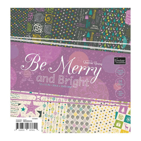 Paper Pack 12 x 12 - Be Merry and Bright
