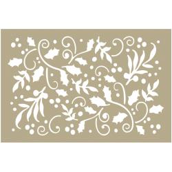 Couture Creations / Stencil - Holly Flourishes