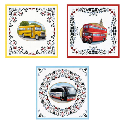 Dot & Do 3D Push Out Kits - Mens Kits / Buses