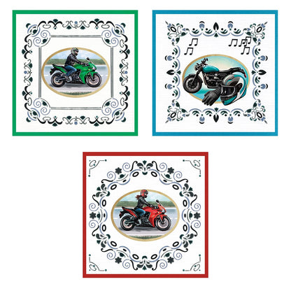 Dot & Do 3D Push Out Kit - Mens Kits / Motorcycles