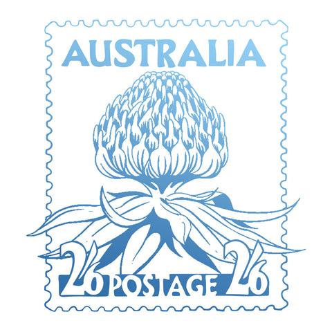 Sunburnt Country - Warratah Postage Stamp
