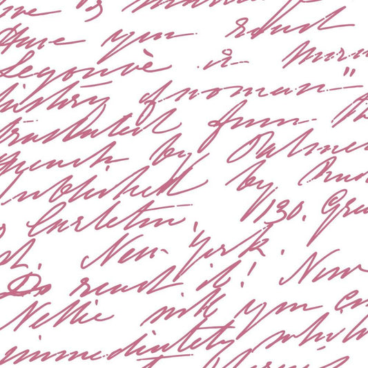 Peaceful Peonies - Cursive