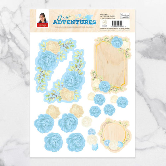 3D Diecut Sheet - New Adventures / Adventure Frames