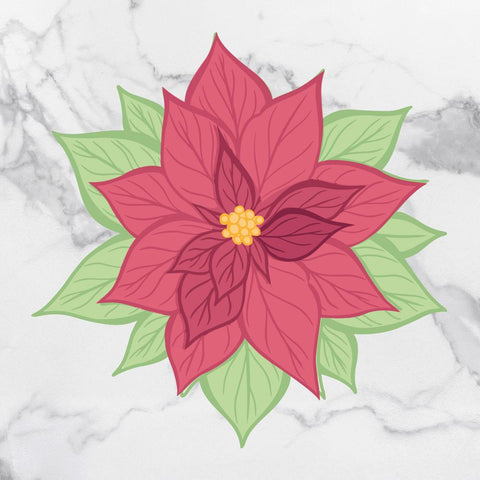 The Gift of Giving - Layered Poinsettia