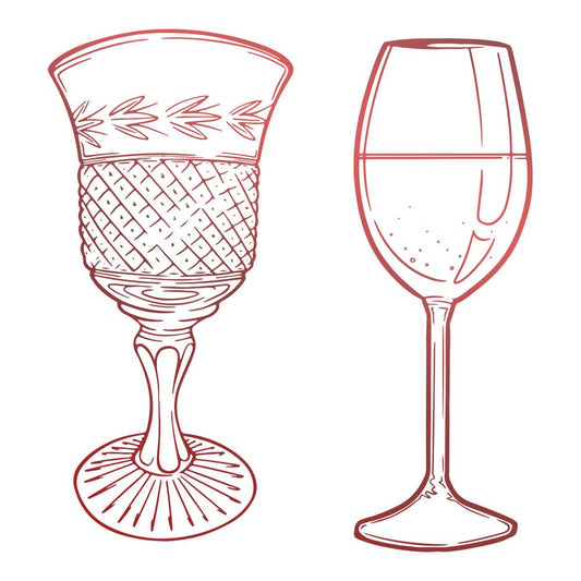 Blooming Friendship - Glassware