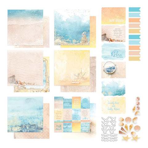 Couture Creations / 12 x 12 / Seaside Girl Collection Pack
