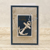 Couture Creations / Mini Die & Stamp / Seaside Girl - Anchor
