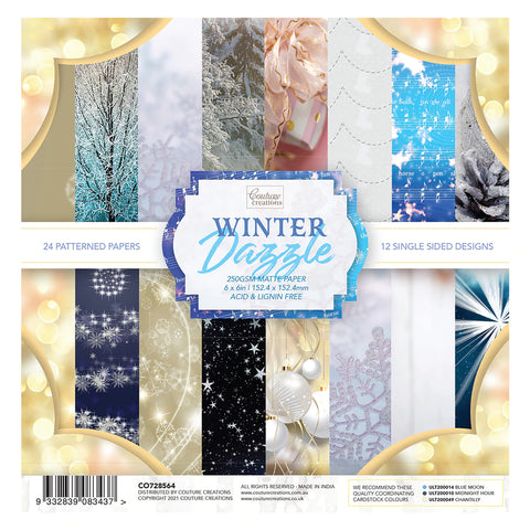 Christmas Paper Pad 6 x 6 / Winter Dazzle