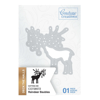 Couture Creations / Mini Die - Deck the Halls / Reindeer Baubles