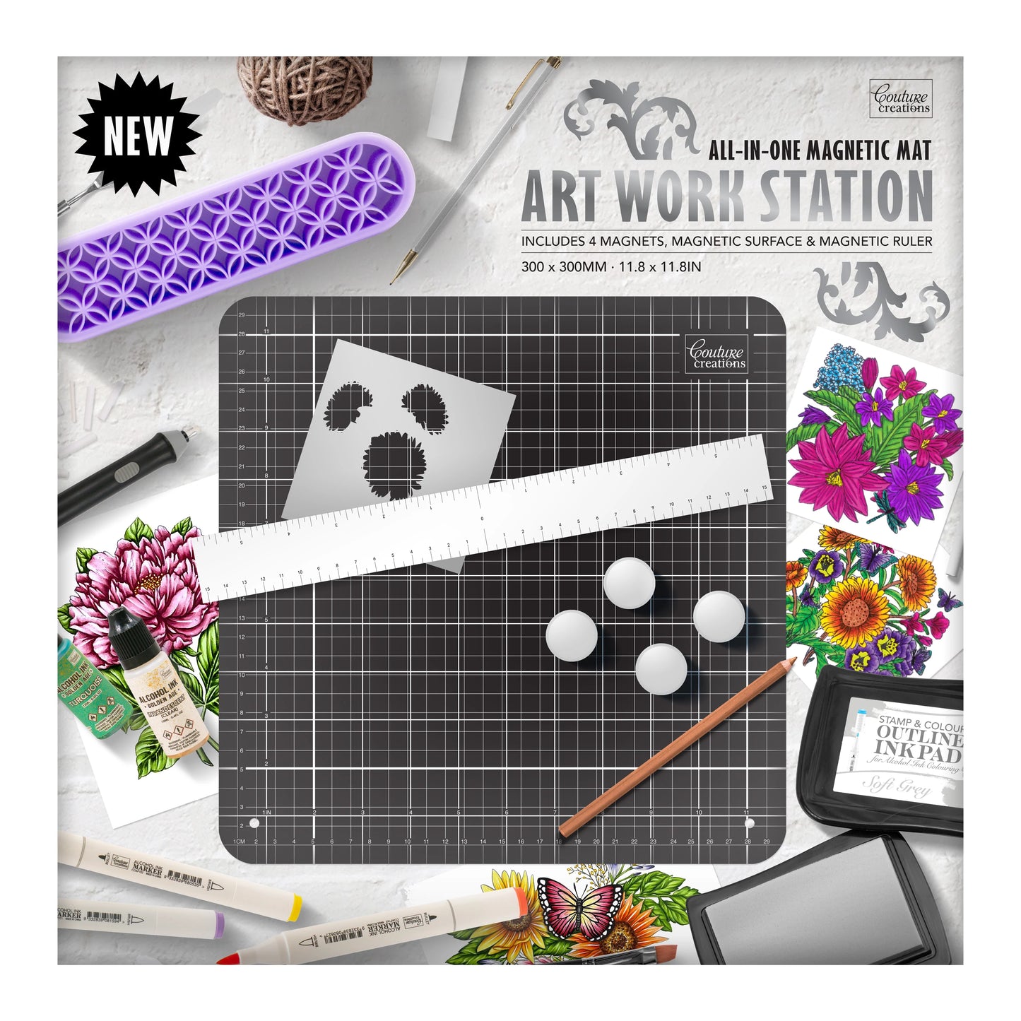 All in One Magnetic Art Station