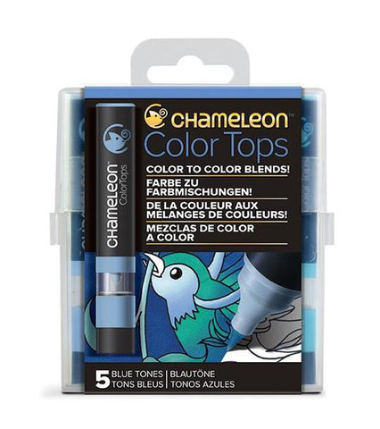 Chameleon Colour Tops - Blue