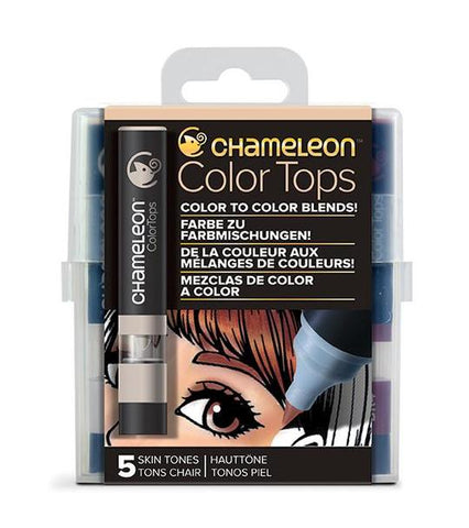 Chameleon Colour Tops - Skin