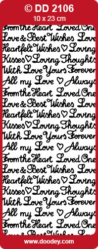 Mixed Romance Greetings / Gold