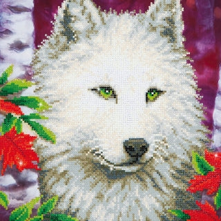 Diamond Dotz White Wolf