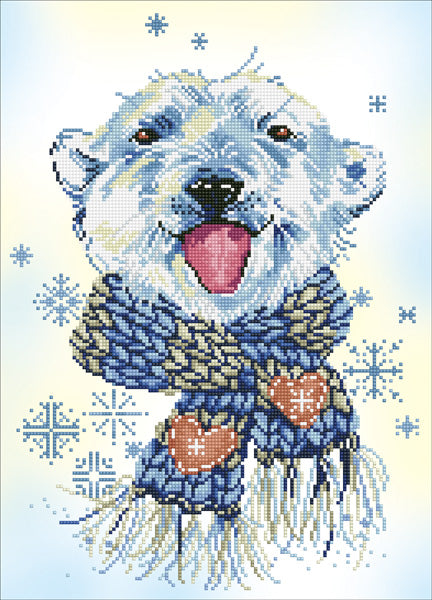 diamond dotz, polar dude, 37 x 51cm, $49.95