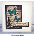 Collage Stamp - Butterfly Garden