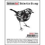 robin eclectic stamp, darkroom door, 59 x 56mm