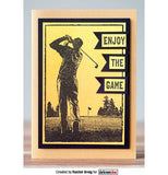 Photo Stamp - Golfer