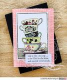 Photo Stamp - Teacups