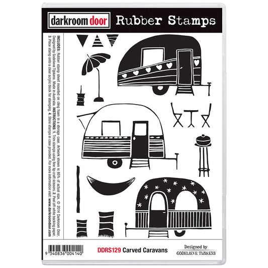 Stamp Set - Carved Caravans