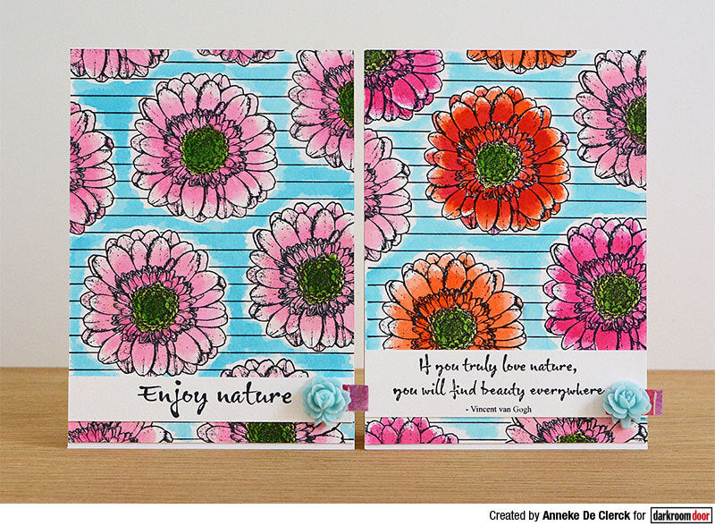 Stamp Set - Gerbera Daisy