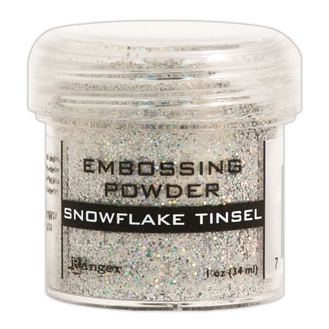 Embossing Powder / Snowflake Tinsel