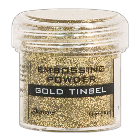 Embossing Powder / Gold Tinsel