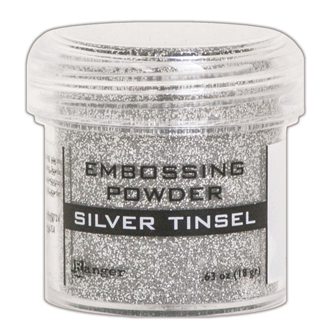 Embossing Powder / Silver Tinsel