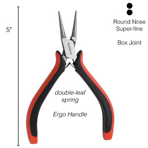 ER654 Super Fine Round Nose Plier