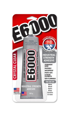 E6000 Clear Industrial Strength Adhesive 80.4 gm