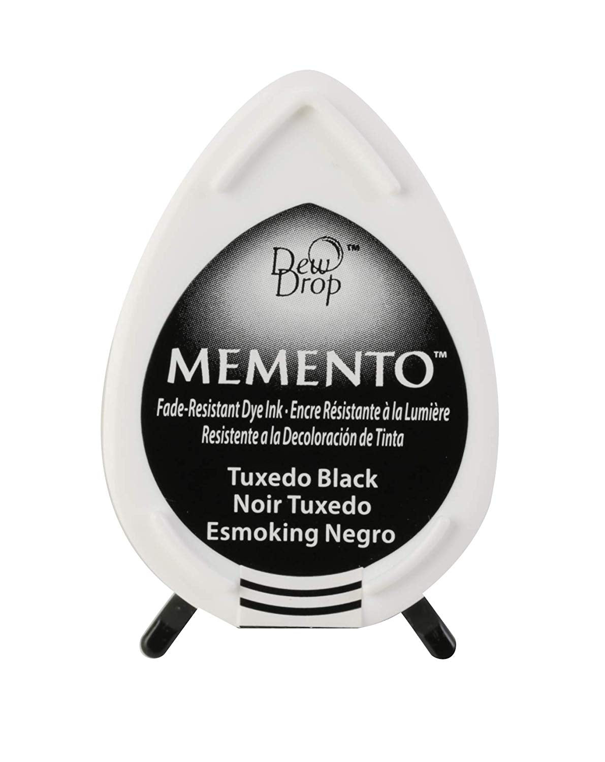 memento dew drop tuxedo black, water based dye ink