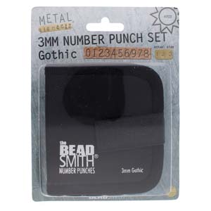 3mm Number Punch Set