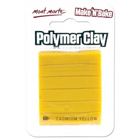 Polymer Clay 60gm - Cadmium Yellow