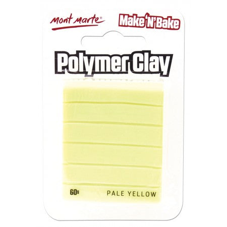 Polymer Clay 60gm - Pale Yellow