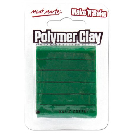 Polymer Clay 60gm - Basic Green