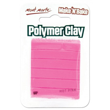 Polymer Clay 60gm - Hot Pink