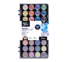 Metallic Watercolour Set, 36 colours