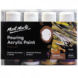 Premium Pouring Acrylic Paint 60ml 4pce Set - Celestial