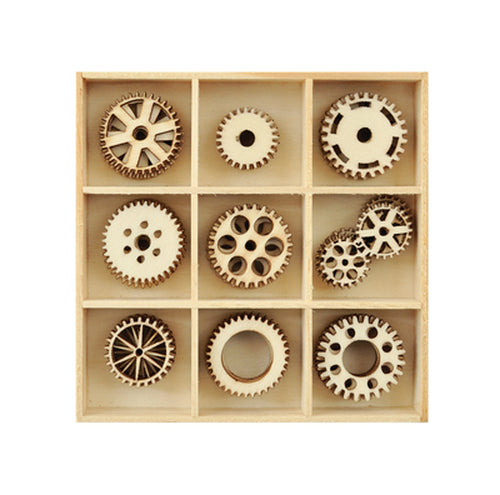 Wooden Flourish Pack / Cogs